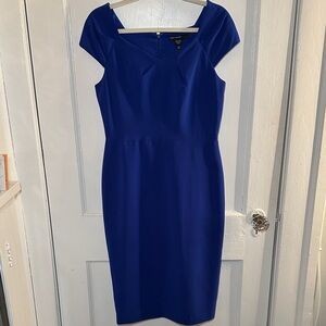 Maggy London Royal Blue Midi Dress